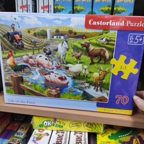 Пазл "Жизнь на ферме" (70 дет.) Castorland. 70060