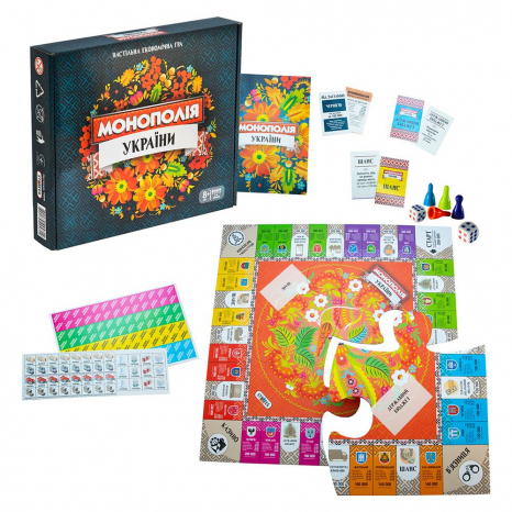 Настільна гра "Монополія України" 7008 STRATEG