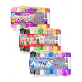 Набір для ліплення з повітряним пластиліном, 9 кольорів 70182 TM Lovin