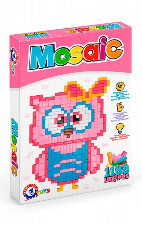 Піксельна мозаїка ТехноК, 1188 дет. 7020