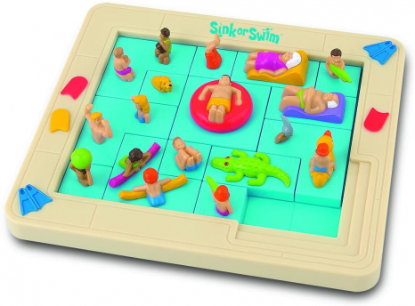 Настільна гра - головоломка «Вечірка в басейні»