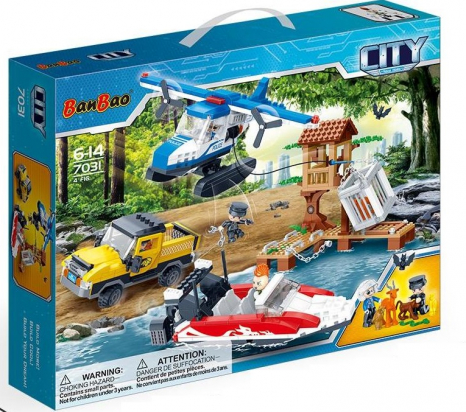 Конструктор "БанБао CITY" (561 дет.) Рятувальна місія / Banbao. 7031