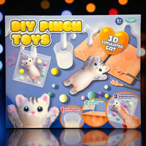 Набір для творчості Зроби іграшку антистрес, Таба Кіт Сквіш 708B-59