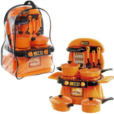 Ігровий набір Кухня "Cooking Plate with Dishes" на 10 предметів Юніка 1702