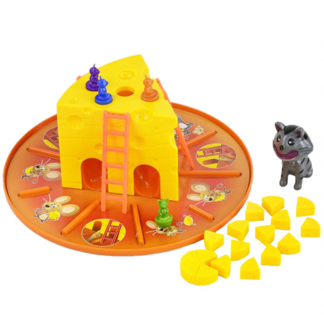 Настільна розважальна гра "Полювання на сир"