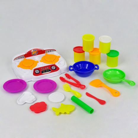 Набір для творчості Тісто для ліплення Маленький Шеф кухар 7297 4FUN Game Club