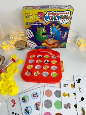 Настольная развлекательная игра  "Мемо. Умные монстрики", Fun Game, 7329