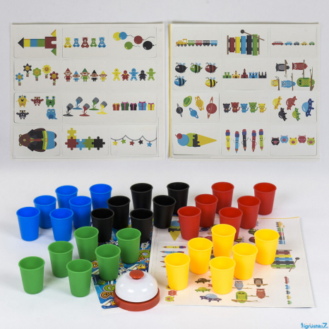 Настільна гра "Швидкісні ковпачки / Go cups!" 7401 Fun game