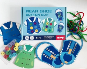 Дерев’яна шнурівка Одяг і взуття (для хлопчика)