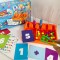 Гра кульками, пінцетом та колбами Кольорова Математика 75054 4FUN Game Club