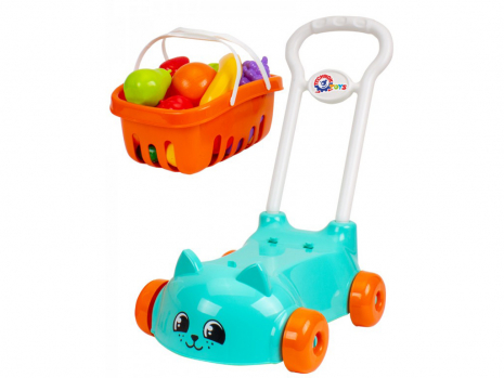 Тележка Котик с набором фруктов и овощей 7570 Технок