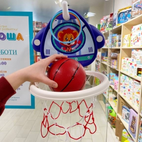 Игровой набор 2 в 1: детский баскетбол и кольцеброс со звуковыми эффектами 777-408A