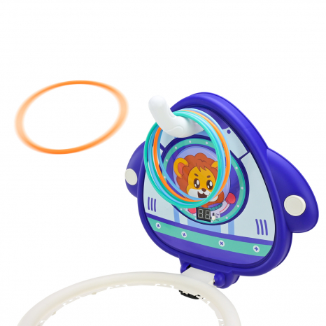 Ігровий набір 2 в 1: дитячий баскетбол та кільцекид зі звуковими ефектами 777-408A