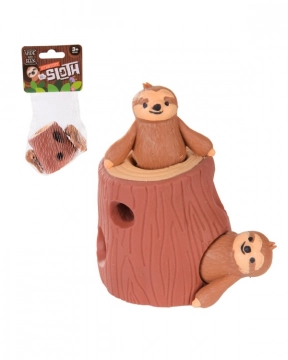 Іграшка - антистрес Стрейчові лінивці в дуплі