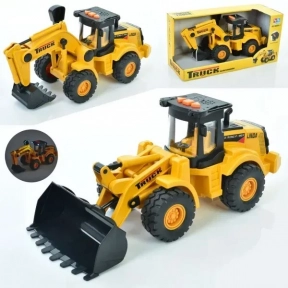 Інерційна будтехнiка з світловими-звуковими ефектами , рухливі деталі 8054-1