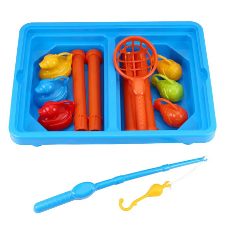 Дитячий ігровий столик - органайзер з набором для риболовлі, Технок, 8133