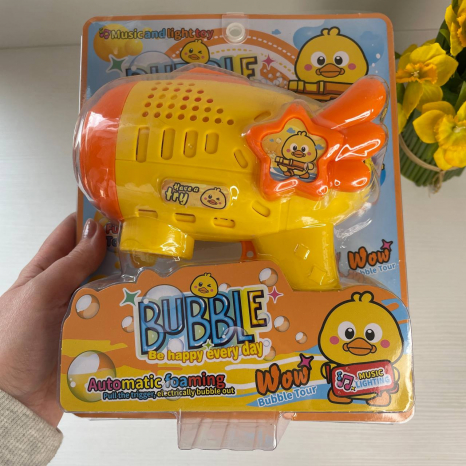 Пістолет з мильними бульбашками 816 A пляшка мильного розчину