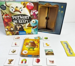 Настільна гра Монстри до шафи! 81770 Granna