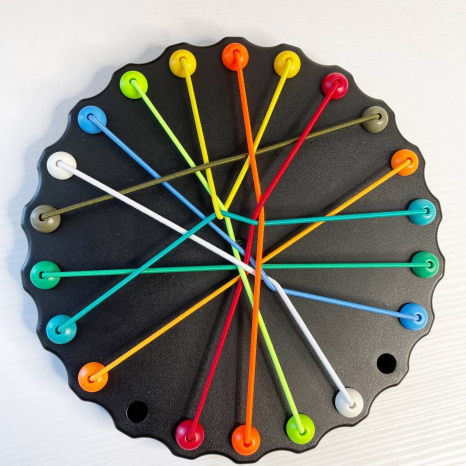 Нейротренажер, игра-головоломка Распутай шнурки (веревки)