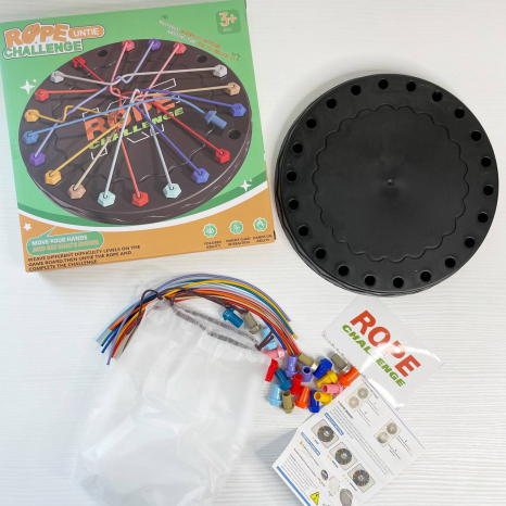 Нейротренажер, гра-головоломка Розплутай шнурки (мотузки)