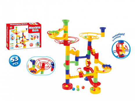 Динамічний конструктор-лабіринт MarbleRun 53 елементів 8205