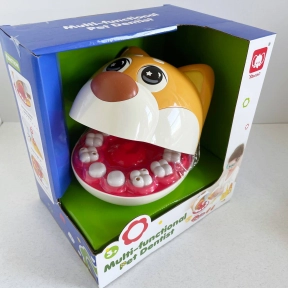 Набір стоматолога Щелепа - Собачка з інструментами та аксесуарами