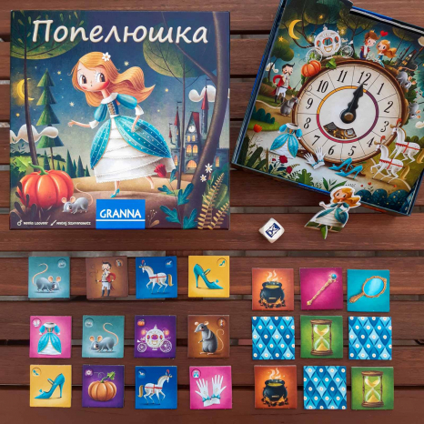 Карткова настільна гра Granna "Попелюшка". 83309