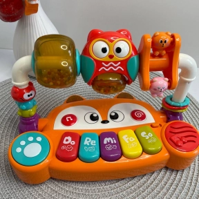 Музыкальный центр Казкарики звучание на украинском языке, подсветки, песни, 83339