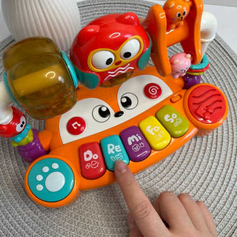 Музичний центр Казкарики звучання українською мовою, підсвічування, пісні, 83339