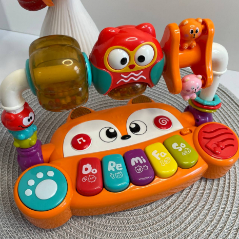 Музичний центр Казкарики звучання українською мовою, підсвічування, пісні, 83339