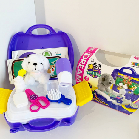 Набір перукарня для тварин у валізі 8357
