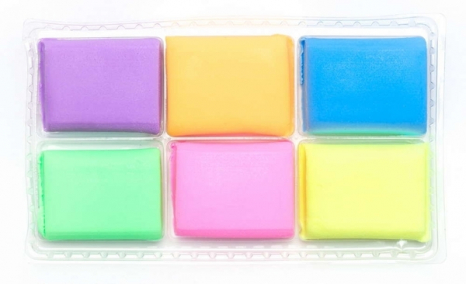 Полімерна глина ASTRA  6 кол. 83911902-UA, флуоресцентна  Школярик