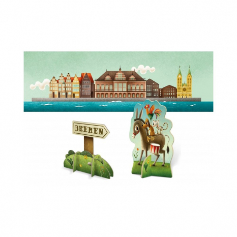 Настільна дитяча гра "Музики з Бремена" Granna 84290