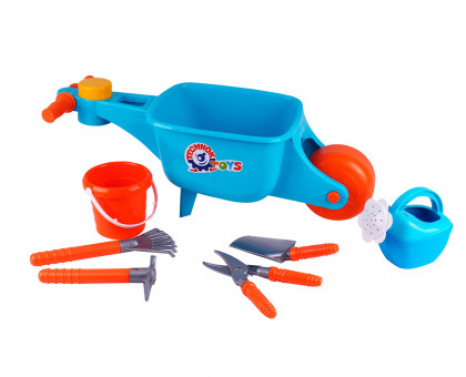 Игрушечный набор тачка с набором садовода 8485 ТЕХНОК