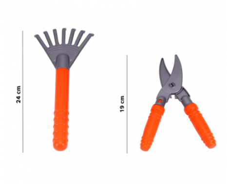 Игрушечный набор тачка с набором садовода 8485 ТЕХНОК