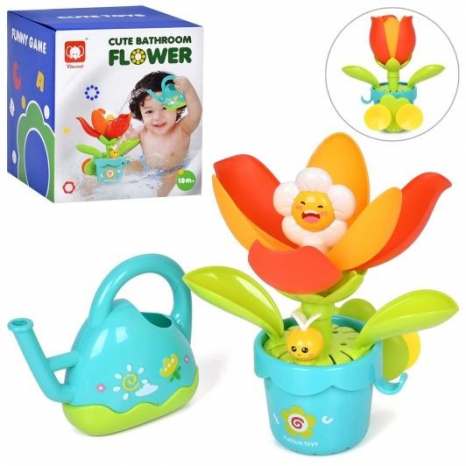 Гра для купання Квітка у горщику на присосці з лійкою, 850