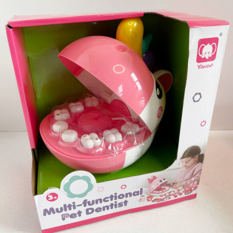 Набор стоматолога Челюсть - Единорог с инструментами и аксессуарами