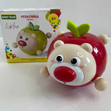 Развивающая игрушка для малышей Неваляшка Baby team 8608