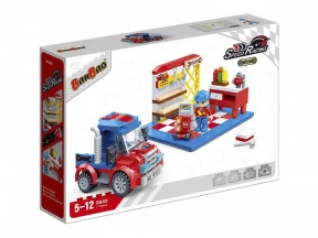 Конструктор "Швидкісні гонки" (234 деталей) Ремонт автомобіля  Banbao 8635