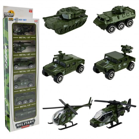 Набір металевих машинок в асортименті, (3 види), 8701/2/3