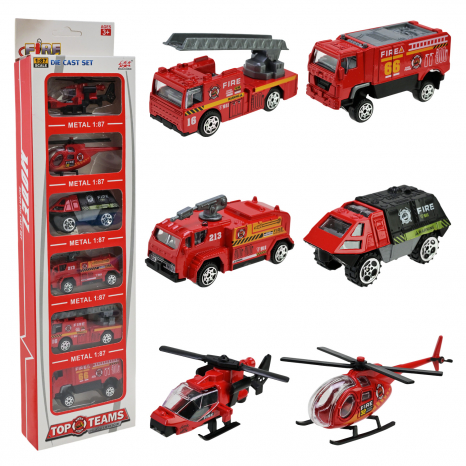 Набір металевих машинок в асортименті, (3 види), 8701/2/3