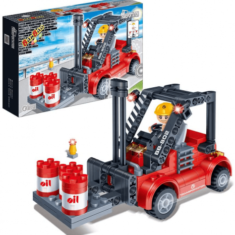 Конструктор "Перевезення. Навантажувач" (128 елм.) / Banbao. 8778