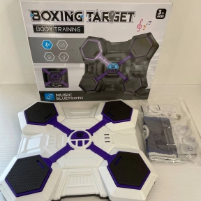 Дитячий електронний боксерський тренажер: музика, світло, вбудований акумулятор, 8801-1