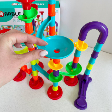 Дитячий конструктор Веселі гірки / Marble Run, 93 деталі, 8802