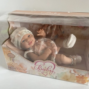 Пупс 8813-4 висота 31 см, знімний одяг, аксесуари, в коробці