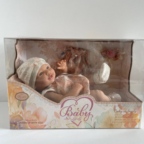 Пупс 8813-4 висота 31 см, знімний одяг, аксесуари, в коробці