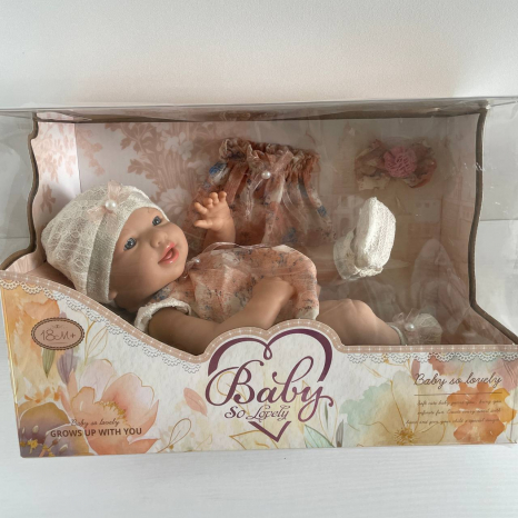 Пупс 8813-4 висота 31 см, знімний одяг, аксесуари, в коробці