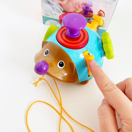 Логічна каталка "Їжачок", тріскачка, 8815