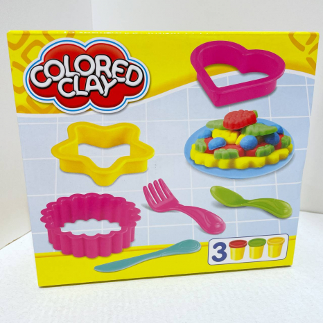 Тесто для лепки, формы для лепки, пластилин 8825