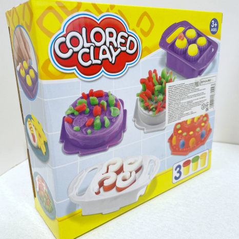 Тесто для лепки, формы для лепки, пластилин 8825